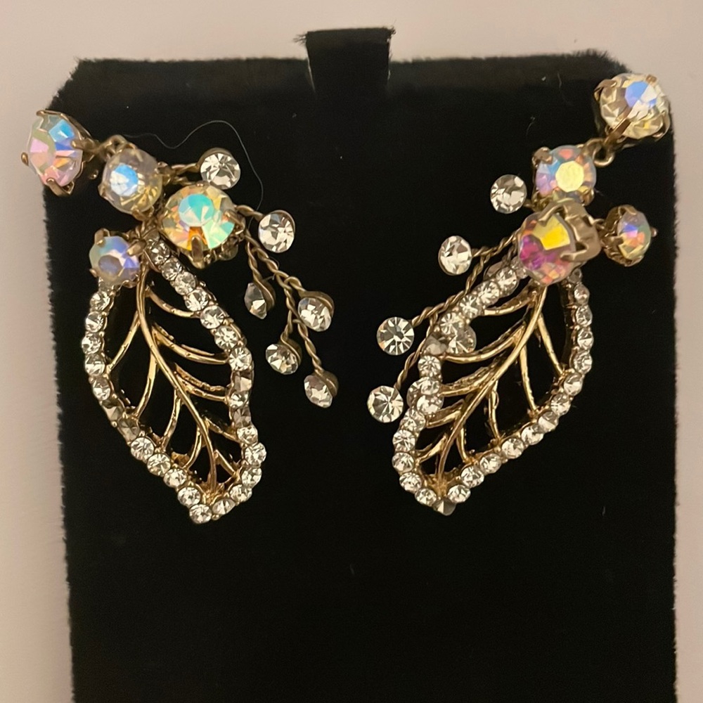 BHLDN rhinestone earrings